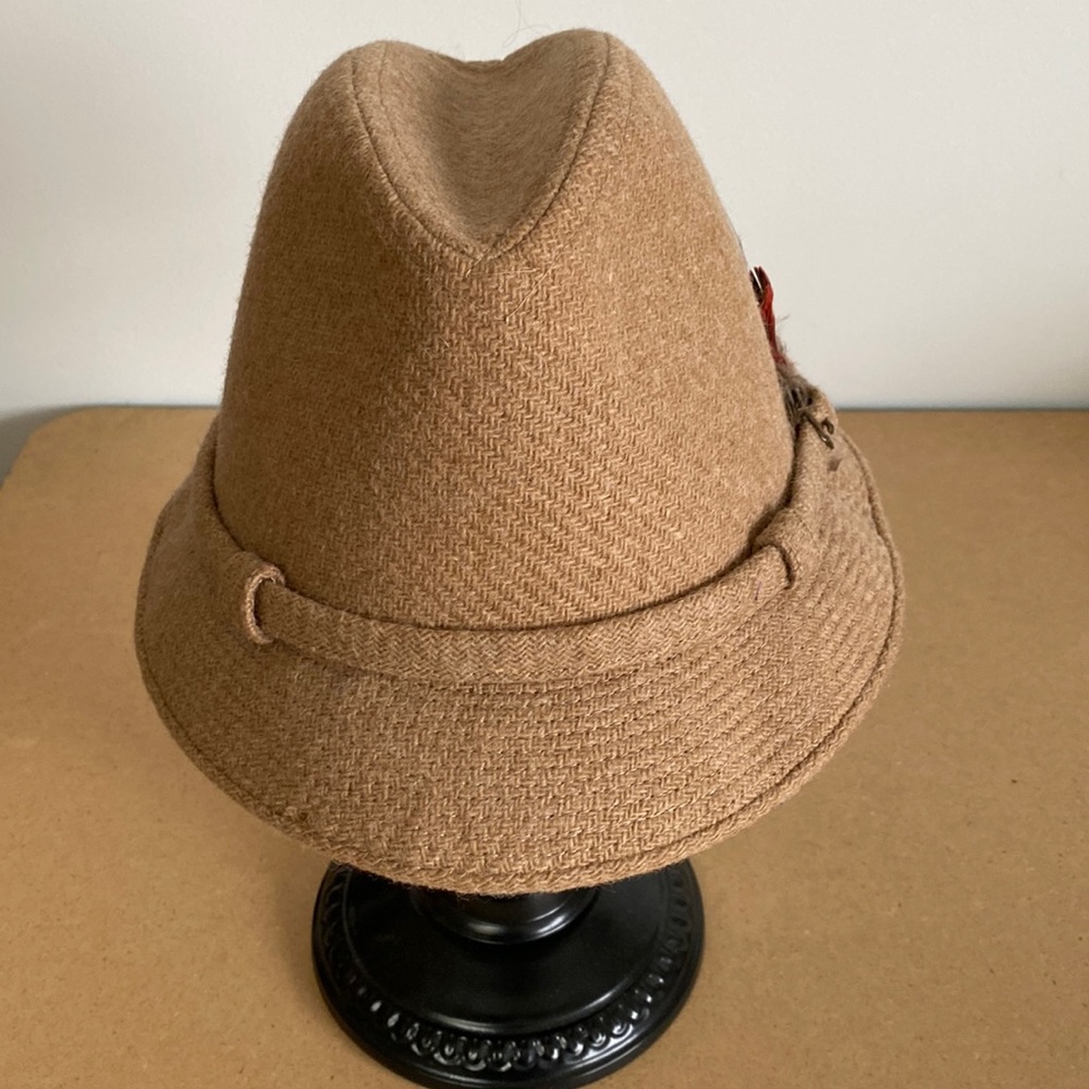 VTG Dobbs Pace Setter Collection Hat. Wool. Tan